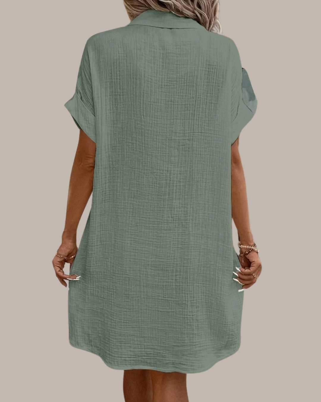 Riviera™ – Robe Chemise Décontractée