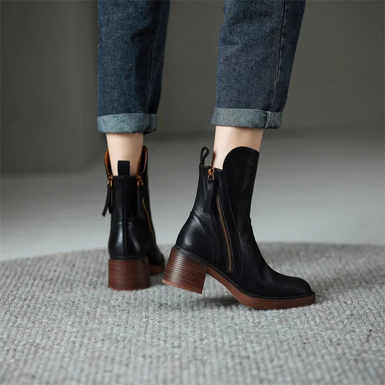 Norah | Bottes en cuir