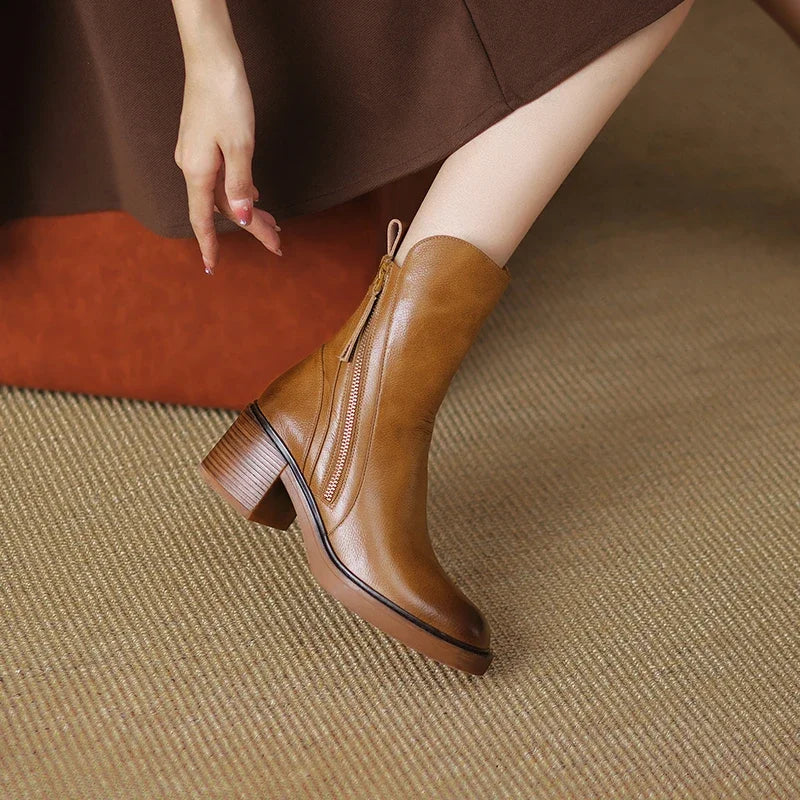Norah | Bottes en cuir