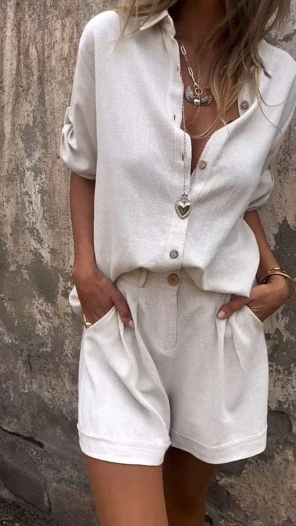 LIVIA™ | Le set léger en lin