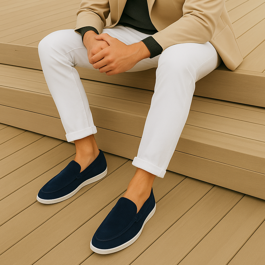 Loïc Mocassins en daim élégants