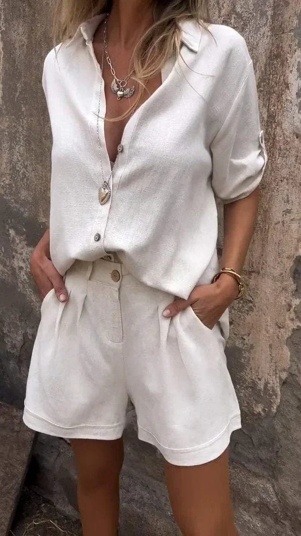 LIVIA™ | Le set léger en lin