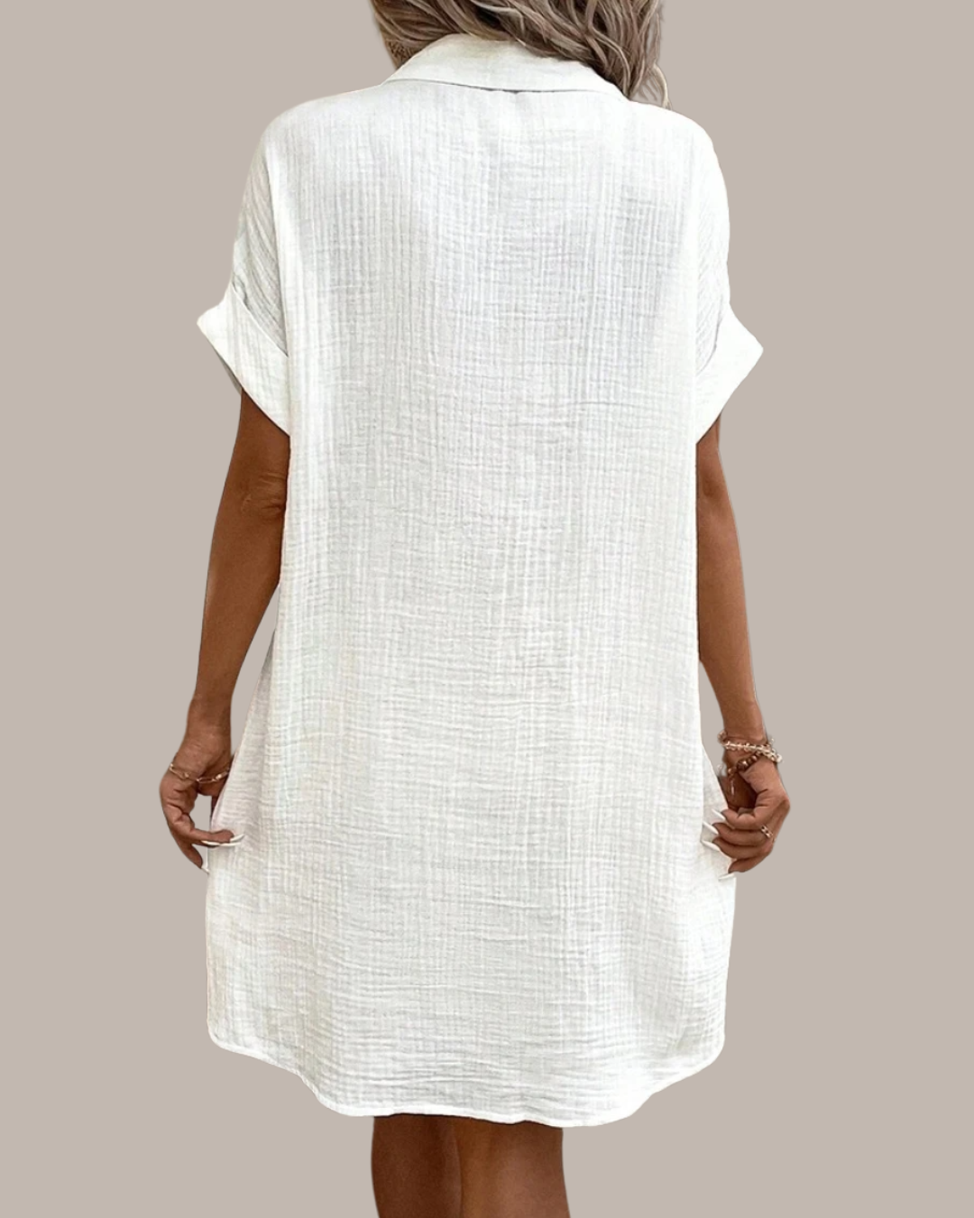 Riviera™ – Robe Chemise Décontractée