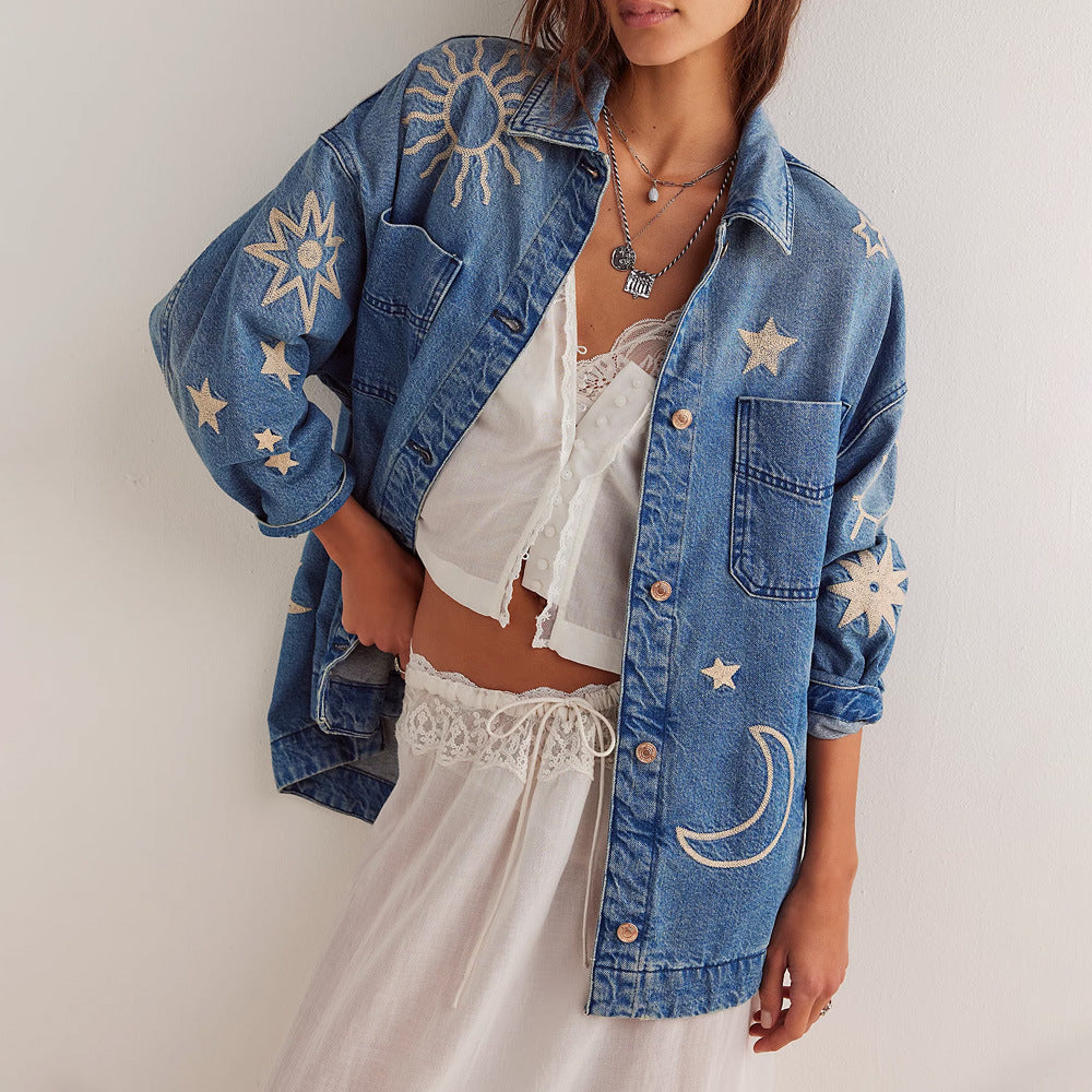 Léa | Veste vénus en jean