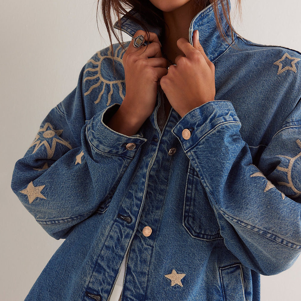 Léa | Veste vénus en jean