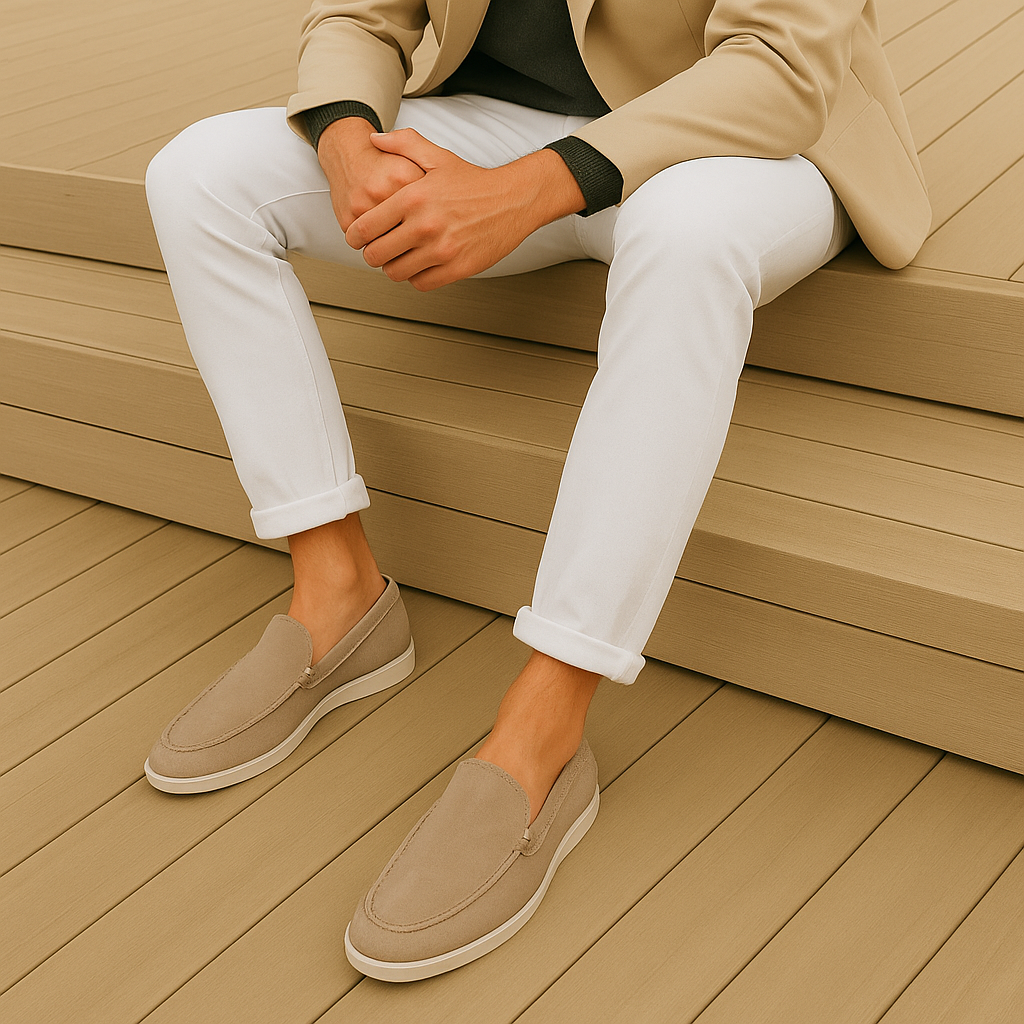 Loïc Mocassins en daim élégants
