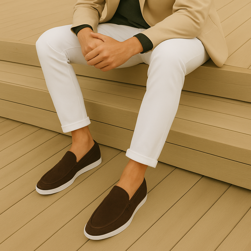 Loïc Mocassins en daim élégants