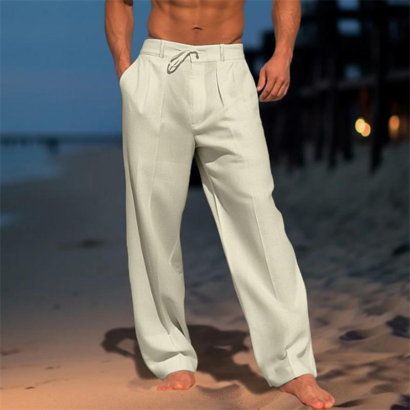 Morgane | Pantalon en lin uni