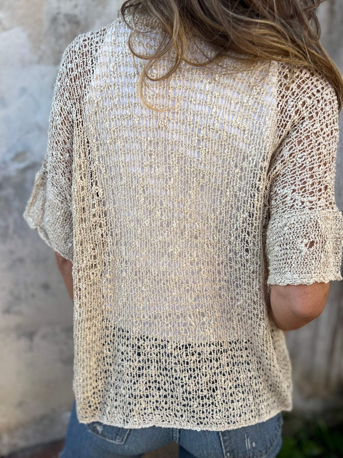 Francine | Haut élégant texturé